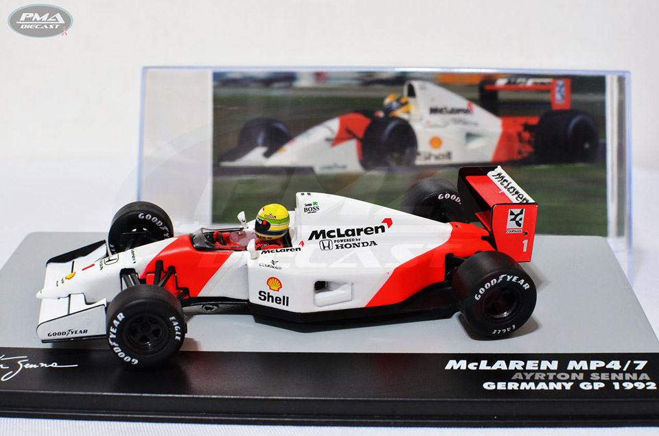 AYRTON SENNA 1992 MCLAREN MP4/7 1:43
